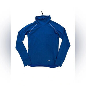 Nike 
Dri-fit 
Size xs
Royal blue 
Pit to pit 17”
Length 23”